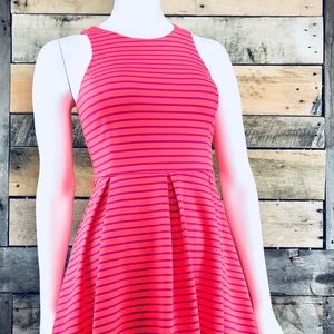 HOT CORAL MINI DRESS L’AMOUR by Nanette Lenore